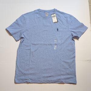 Men's Polo by Ralph Lauren Cobolt Heather Blue Tee. Size M, 100% Cotton